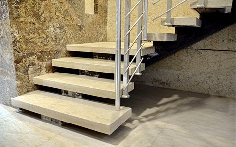 خرید سنگ پله سفید + قیمت و کیفیت عالی